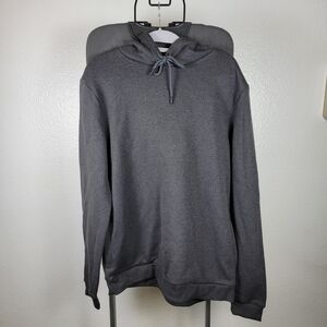 Goodfellow & Co Hoodie Charcoal Cotton Blend Long Sleeve Size M‎